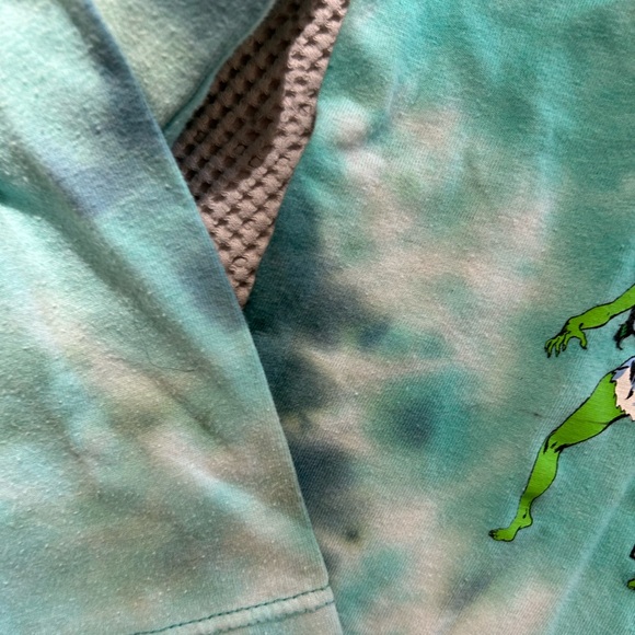 Marvel size kids medium tie dye green long sleeve shirt - Picture 7 of 7